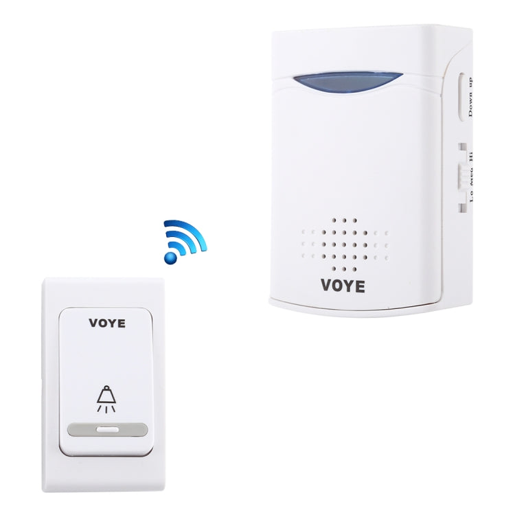 VOYE V006B Home Music Remote Control Wireless Doorbell with 38 Polyphony Sounds, V006B VOYE V006B Home Music Remote Control Wireless Doorbell with 38 Polyphony Sounds, V006B